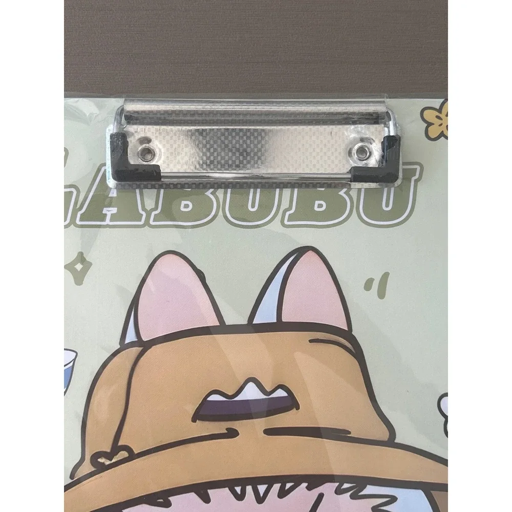 LABUBU Clipboard Ruler Cute Cartoon‎ Character Design